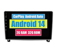 RoverOne Auto Stéréo GPS pour Peugeot 407 2004 2005 2006 2007 2008 2009 2010 avec Android Auto Lecteur Multimédia Navigation Autoradio Écran Tactile Bluetooth WiFi USB CarPlay