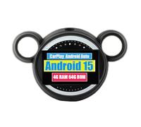 RoverOne Autoradio CarPlay Autoradio pour BMW Mini Cooper R56 R60 2007-2014 Android Auto écran tactile GPS Bluetooth WiFi Radio Player (modèle B)