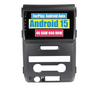 RoverOne Autoradio CarPlay Autoradio pour Ford F150 P415 Raptor 2008-2014 Android Écran tactile Bluetooth WiFi Lecteur radio (modèle A)