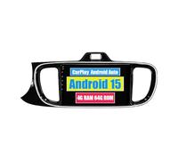 RoverOne Autoradio CarPlay Autoradio pour Kia Soluto Pegas 2017-2020 Android Écran tactile Bluetooth WiFi Lecteur radio