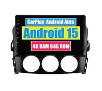 RoverOne Autoradio CarPlay Autoradio pour Mazda MX-5 MX5 MX 5 NC Miata 2005-2015 Android Auto écran tactile GPS Bluetooth WiFi Radio Player