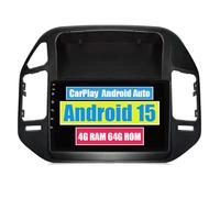 RoverOne Autoradio CarPlay Autoradio pour Mitsubishi Pajero 3 V70 V60 1999-2006 Android Écran tactile Bluetooth WiFi Lecteur radio