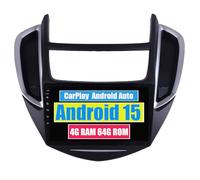 RoverOne Autoradio CarPlay pour Chevrolet Trax 2013 2014 2015 2016 avec Multimédia Stéréo Navigation DSP Bluetooth WiFi Android Auto USB