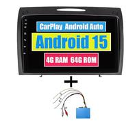 RoverOne Autoradio CarPlay pour Mercedes Benz SLK Classe SLK R171 2004-2011 Android Auto Écran Tactile GPS Bluetooth WiFi Radio Player