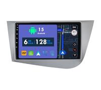 RoverOne Autoradio GPS pour Seat Leon 2 2005 2006 2007 2008 2009 2010 2011 2012 Carplay Android Autoradio Autoradio Bluetooth Navigation par satellite (pour conduite à gauche)