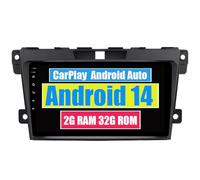 RoverOne Autoradio pour Mazda CX 7 CX-7 CX7 2008-2012 avec Android Auto Lecteur Multimédia Navigation GPS Écran Tactile Bluetooth WiFi USB CarPlay