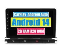 RoverOne Autoradio stéréo de voiture pour Citroën C3 2018-2023 avec lecteur multimédia Android CarPlay, navigation GPS, écran tactile, Bluetooth, WiFi (modèle B)