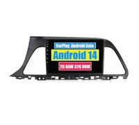 RoverOne Autoradio Stéréo pour Hyundai Sonata 9 2015-2017 avec CarPlay Android Auto GPS Navigation Écran Tactile Bluetooth Multimédia WiFi USB
