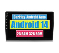 RoverOne Autoradio Stéréo pour Peugeot 308 T9 308S 2013 2014 2015 2016 2017 avec Lecteur Multimédia Android Auto Navigation GPS Écran Tactile Bluetooth WiFi USB CarPlay