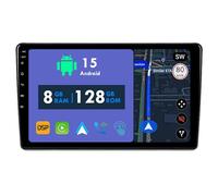 RoverOne CarPlay Stéréo 8G+128G pour Citroen C2 C3 2003-2009 Berlingo pour Peugeot Partner 2008-2019 avec Android Auto Radio GPS Navi Bluetooth RDS WiFi Écran Tactile Lecteur Multimédia