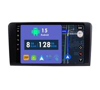 RoverOne CarPlay Stéréo 8G+128G pour Mercedes Benz ML GL Class ML350 GL320 X164 2005-2009 avec Android Auto Radio GPS Navi Bluetooth RDS WiFi Écran Tactile Lecteur Multimédia