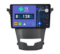 RoverOne CarPlay Stéréo 8G+128G pour SsangYong Korando 3 Actyon 2 2013-2017 avec Android Auto Radio GPS Navi Bluetooth RDS WiFi Écran Tactile Lecteur Multimédia