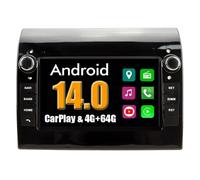 RoverOne Voiture Multimédia Lecteur pour Fiat Ducato pour Peugeot Boxer pour Citroen Jumper 2 2006-2016 avec CarPlay Android Auto Stéréo GPS Navigation Bluetooth WiFi