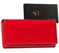 Rovicky Portefeuille en cuir pour femme Slidji rouge Taille unique
