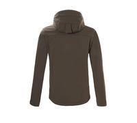 Rovince Veste anti-tiques - Softshell ERGOLINE avec capuche amovible, kaki/vert