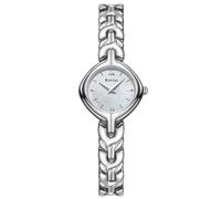 Rovixs Montre vintage pour femme facile à lire classique élégante avec montre, idéale pour un usage quotidien et des occasions, Argenté/blanc