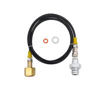 rovrai Adaptateur de tuyau de CO2 haute pression 1,5 m pour machine Grohe Blue Home pour bouteilles de 2 à 10 kg