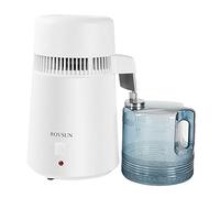 ROVSUN Distillateur d'eau de comptoir, entièrement amélioré, 750 W, 1 l/h, certifié FDA et CE, récipient de 4 L sans BPA