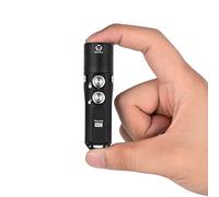 RovyVon Aurora A23 Lampe de poche LED 1000 lumens Super Bright Rechargeable EDC Keychain, 7 Modes, Waterproof pour la randonnée, l'extérieur, l'urgence