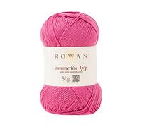 Rowan 9802179-00426 Fil à tricoter à la main 100% coton Rose pinched Taille unique