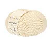 Rowan 9802210-00221 Fil à Tricoter à la Main, 70% Laine Vierge, 30% alpaga, Blanc cassé, Taille unique