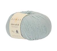 Rowan 9802210-00224 Fil à Tricoter à la Main, 70% Laine Vierge, 30% alpaga, Bleu Layette, Taille unique