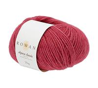 Rowan 9802214-00125 Fil à tricoter 57% Alpaga, 43% coton, Berry Sorbet