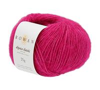 Rowan Alpaca Classic Pelote de laine à lèvres roses (124), 25 g