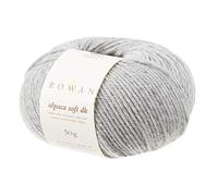 Rowan Alpaca Soft DK Rainy Day Pelote de laine 70% laine 30% alpaga 50 g