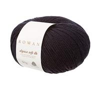 Rowan Alpaca Soft DK S. Pelote de laine 70% laine 30% alpaga Noir 50 g
