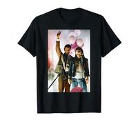 Rowan Atkinson Mr Bean avec Bruce Dickinson de Iron Maiden T-Shirt
