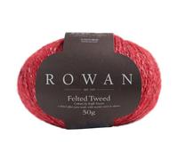 Rowan Fil feutré en tweed écarlate 50% laine, 25% alpaga, 25% viscose - 50 g