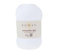 Rowan Fils à Tricoter à La Main 4ply Summerlite, 50g PureWhite