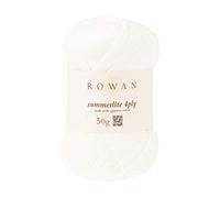 Rowan Summerlite Pelote de laine 4 plis Écru 100% coton 50 g