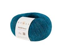 Rowan Z012000-00671 Fil à tricoter à la main, 70% mohair, 30% soie, paon, taille unique