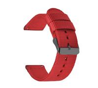 ROWCES 18mm 20mm 22mm 24mm bracelet de montre à dégagement rapide toile Nylon bracelet de montre accessoires de montre, 18mm