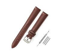 ROWCES Bracelet de montre en cuir 10mm - 24mm bracelets de remplacement de montre pour femme + outils d'installation, 20mm