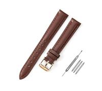 ROWCES Bracelet de montre en cuir 10mm - 24mm bracelets de remplacement de montre pour femme + outils d'installation, 10mm