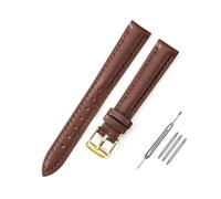 ROWCES Bracelet de montre en cuir 10mm - 24mm bracelets de remplacement de montre pour femme + outils d'installation, 10mm