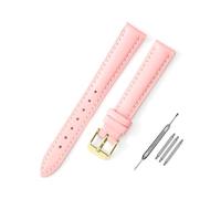 ROWCES Bracelet de montre en cuir 10mm - 24mm bracelets de remplacement de montre pour femme + outils d'installation, 14mm