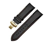 ROWCES Bracelet de montre en cuir à extrémité incurvée, 22mm, 23mm, 24mm, bracelets de remplacement pour accessoires de montre pour hommes, 22mm