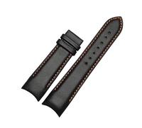 ROWCES Bracelet de montre en cuir à extrémité incurvée, 22mm, 23mm, 24mm, bracelets de remplacement pour accessoires de montre pour hommes, 22mm