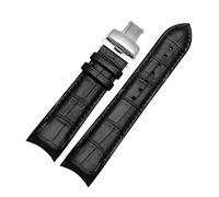 ROWCES Bracelet de montre en cuir à extrémité incurvée, 22mm, 23mm, 24mm, bracelets de remplacement pour accessoires de montre pour hommes, 22mm