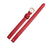 ROWCES Bracelet de montre en cuir de 8mm, accessoires de remplacement de montre pour femme + outils d'installation, 8mm