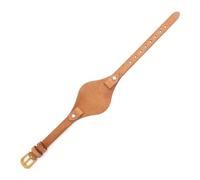 ROWCES Bracelet de montre en cuir pour femmes, petite taille, 8mm, remplacement de montre, Brun clair, 8mm