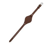 ROWCES Bracelet de montre en cuir pour femmes, petite taille, 8mm, remplacement de montre, Café, 8mm