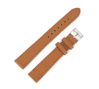 ROWCES Bracelet de montre en cuir Vintage 12mm - 22mm bracelets de remplacement de montre pour hommes et femmes boucle ardillon, Brun, 12mm