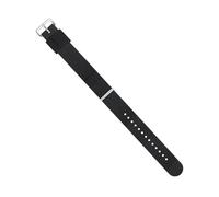 ROWCES Bracelet de montre en Nylon 12mm - 22mm bracelet de montre rayé toile montre étanche bracelet accessoires de montre, 15mm