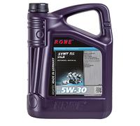 ROWE Huile moteur HIGHTEC 5W-30 Huile de synthèse HC (Hydro-Cracked) ACEA C2 ACEA C3 API SN SYNT RS DLS 5 L Compatible avec VW Golf VII 3/5 portes 5G1, BQ1, BE1, BE2 Golf IV 3/5 portes 1J1
