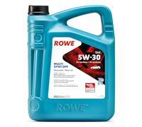 ROWE Huile moteur HIGHTEC 5W-30 Huile de synthèse HC (Hydro-Cracked) ACEA C3 API SP MULTI SYNT DPF 5 L Compatible avec VW Golf 7 3/5 portes 5G1, BQ1, BE1, BE2 Golf 4 3/5 portes 1J1, BMW 3 Berline E46